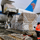 The demand for air freight has exploded during the crisis.
